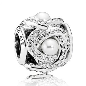 Pandora Luminous love knot retired charm